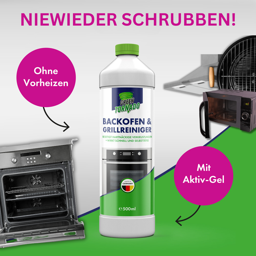 Green Tornado Backofen & Grillreiniger (500 ml)