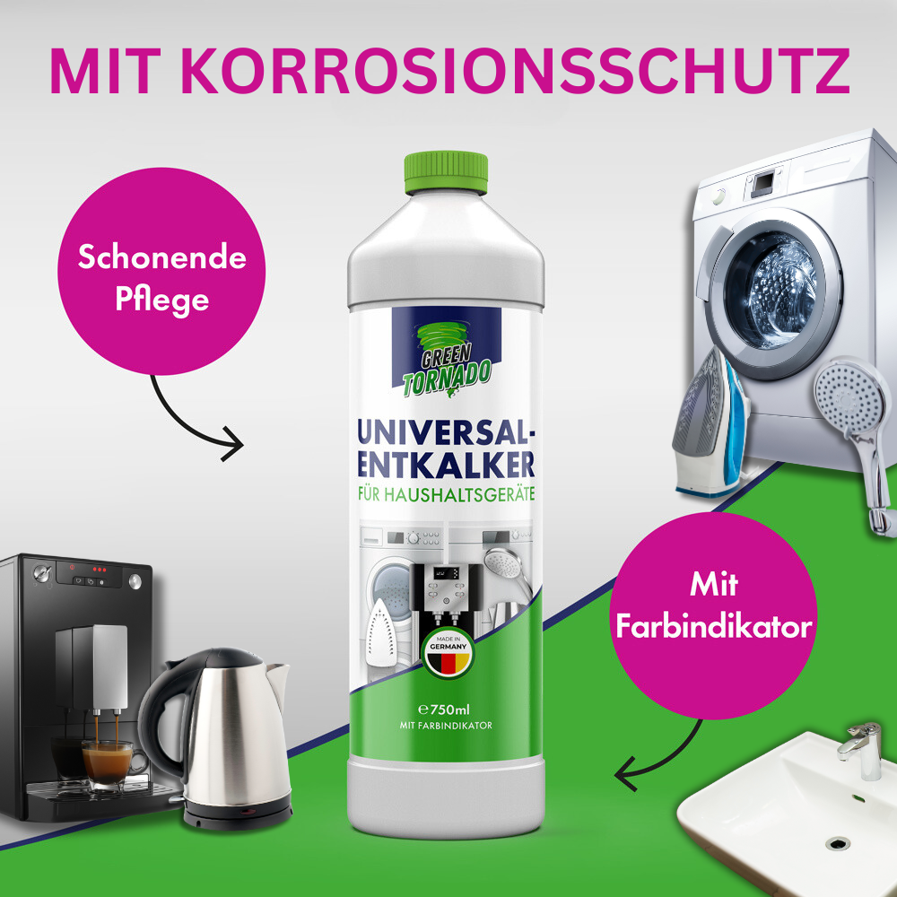 Green Tornado Universalentkalker (750 ml)